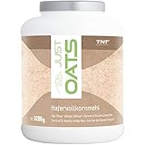 TNT Just Oats (3,2kg) • Premium Hafervollkornmehl • Instant Oats geeignet als Mahlzeitenersatz & Frühstück • Oat Flour • Haferflocken • Instant Hafer-Mehl • 100% Naturprodukt (Vegan)