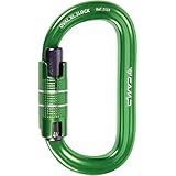 Camp Unisex Oval XL 2lock Karabiner, Green, OneSize