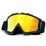 Motocross Brille Motocross-Rennbrille Skifahren Reiten Brillen Sport Schnee Motorrad-Sonnenbrille Winddichter Schutz Fahrradhelme Brille Dirt Bike Brille(1 UK)