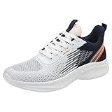 Herren Laufschuhe Bequem Turnschuhe Rutschfest Sportschuhe Outdoor Sneakers Anti-Slip Schuhe Flach Straßenlaufschuhe Komfortable Freizeitschuhe Atmungsaktiv Walkingschuhe Lässige Sportsschuhe