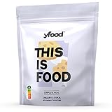 yfood Pulver Creamy Cookie, Leckere Trinkmahlzeit für unterwegs, THIS IS FOOD Pulver, 6g Protein, 17 Mahlzeiten, 26 Vitamine und Mineralstoffe, 1,5kg Beutel, Geschmack Cookie