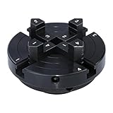 DEEFIINE 100MM Backenfutter Drechselfutte,4-Backen selbstzentrierend Spannfutter Drehfutter Drechselspannfutter für M33 Und M18 Drechselbank(K02B)