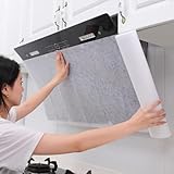 Vlies-Filterpapierrolle, 510 m, für Dunstabzugshauben, ölbeständiges Material, passend für verschiedene Modelle und bietet zuverlässige Schmutzblockierleistung (5 m x 46 cm)