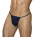 ARIUS Tanga Herren Sexy Schwarz - Tanga Baumwolle Garn Herren - Herren Tanga - Männliche Tanga - Tanga Garn Männer Sinnlich - String Herren - g-String Herren, XL