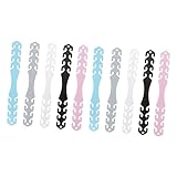 LALAFINA 10St einstellbarer maskenhaken Verstellbare Maskenhaken Ear Saver Extender Ohrseil-Verlängerungsschnalle ohrringe Maskenzubehör Maskenbandschnalle mit anschließen