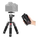 NEEWER Mini Stativ für Kamera mit 360°Kugelkopf Aluminiumlegierung 20'/ 50cm 1/4' Arca Type QR Plate,tragbares Desktop Reisestativ für DSLR Kamera Video Camcorder, maximale Belastung: 11lb/5kg