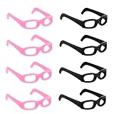 TOYANDONA 20 Stück Mini -simulationsbrille Puppe Mini-Brillen- Brille Miniatur-brillensachen Neuartige Sonnenbrille Mini-Brillen Simulieren Geburtstag Sonnenbrille Abs