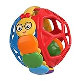 Baby Einstein, 30974 Bendy Ball mit Rassel aus einfach zu greifendem, BPA-freiem Material, leicht zu reinigen, ideale Größe zum Mitnehmen