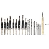 Scharnierbohrer Bit selbst zentrierende Schlosslochbohrung Puncher Tool Set Fenstertür
