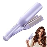 ADDLIVE Welleneisen für Haare, 32mm Lockenstab Große Locken, Französischer Wellen Lockenstab, 5 Einstellbare Temperaturen, V FörmigerLockenstab 140°C und 220°C, Mermaid Hair Waver für Alle Haartypen