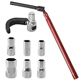 KUHAWL Standhahnmutterschlüssel, 9-17mm Standhahnschlüssel Wasserhahn Montagewerkzeug Armaturenschlüssel, Standhahn Mutternschlüssel Standhahnschlüssel Universalwerkzeug Mutternschlüssel Schlüssel