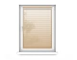 time4blinds Holzjalousien 25mm dünne Lamellen Jalousien für Fenster Easy Fit Vorhänge Nicht-invasive Installation - Breite 50-140cm, Höhe 50-250cm - Mehrere Farben