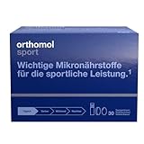 Orthomol Sport - Mikronährstoffe für sportliche Leistung - mit Magnesium, Vitamin D und B12 - Trinkampullen/Tabletten/Kapseln, 30 St. Tagesportionen