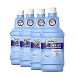 Swiffer Wetjet Lösung Nettoyante für Besen Spray, 4er Pack (4 x 1,25 l)