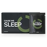 CAUSE we SLEEP- Magnesium, patentierter KSM-66®Ashwagandha Extrakt, Theanin und co. für natürliches Stressmanagement & Entspannung am Abend - 30 Stück - ohne künstliche Zusatzstoffe