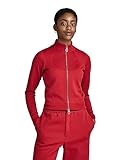 G-STAR RAW Women's Sweats Track Jacket Slim sw wmn, Rot (dk Flame D23549-D429-8050), L