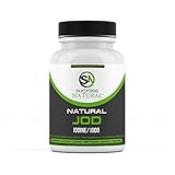 Surpresa Natural® - Natürliches Jod hochdosiert aus Kelp Extrakt in Kapseln | aus der Braunalge | 180 Jod Tabletten hochdosiert für 6 Monate Vorrat | salzfrei, laborgeprüft & vegan | Made in Germany