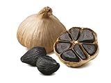 Hymor Schwarzer Knoblauch - 12 Knollen Black Garlic Spanien 90 Tage fermentiert - Zehe aus violettem Knoblauch - Las Pedroñeras Black Garlic schwarz Knoblauch Ajo Negro 100% natürlich