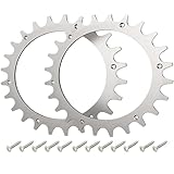 Dxyue 205 mm rutschfeste Edelstahl-Spikes für WORX Landroid S/M Serie WR165E WR167E WR105SI WR106SI WR111MI WG757E WG758E WG796E.1 WR113MI Mähroboter, 2 Zugspikes 12 Schrauben