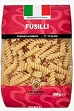 Premium Fusilli Pasta aus Italien, 500g, 6er Pack, Traditionelle Hartweizennudeln, Prodotto in Italia