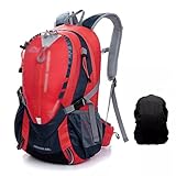 YIHANSS 25L Outdoor-Bergsteigerrucksack Herren-Fahrradrucksack Damen-Wanderrucksack (Farbe: Schwarz, Größe