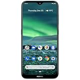 Nokia 2.3 Dual SIM Smartphone 6,21 Zoll (15,7 cm), 32GB Interner Speicher, 2 GB LPDDR 4 RAM, 13 MP Hauptkamera, 5 MP Frontkamera, Android 9, Zyangrün (Generalüberholt)