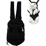 Katzen Hunde Rucksack, Haustier Rucksack Verstellbar Katzentransporttasche, Atmungsaktiv Und Faltbar FüR Klein Hunde Katzen Welpen