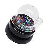 Abaodam Shaker Lustige Lotteriemaschine Mini-lotto-spielautomat Videospielkonsole Elektrisches Lotteriespielzeug Lotterie-spielautomat Grabber-Maschine Kinder-bingo-Spielzeug Mini-slot Abs