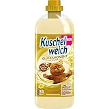 6er Vorratspack Kuschelweich Weichspüler 1000ml Glücksmoment