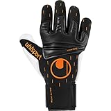 uhlsport Speed Contact ABSOLUTGRIP Reflex Torwarthandschuhe Fußball schwarz/weiß/Fluo orange Größe 9.5