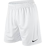 Nike Herren Park II Knit Shorts ohne Innenslip, weiß (weiß/schwarz), Gr. S