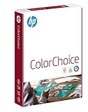 HP Color-Choice Farblaserpapier, Druckerpapier CHP756 – 250 g, DIN-A4, 250 Blatt, extraglatt, hochweiß – Für brillante Farben