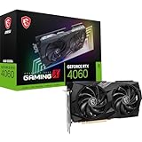 MSI GeForce RTX 4060 Gaming X 8G Grafikkarte - NVIDIA RTX 4060, 8 GB GDDR6 Speicher, 17 Gbps, PCIe 4.0, Twin Frozr 9, RGB, DLSS3