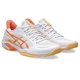 ASICS Blade FF 2 1072A120-100, Women Squash Shoes, White, 40 EU