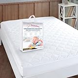 Parpalinam Matratzenschoner 90 x 200 Wasserdicht 100% Baumwolle - Nässeschutz Matratzenschoner Wasserdicht Inkontinenzauflage - Mattress Protector Inkontinenz wasserdichte Matratzenauflage