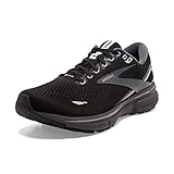 BROOKS Damen Ghost 15 GTX Sneaker, Black/Blackened Pearl/Alloy, 40.5 EU