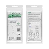 HighCheck Drogentest schnelltest THC-Schnelltest für Speichel - Sensitiv bis 3ng/ml, Zuverlässiger Cannabis-Drogentest, Speichel Drogentest für Arbeitsplätze und Heimgebrauch