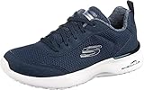 Skechers Damen Skech-AIR Dynamight Fast Brake Sneaker, Navy Mesh/White Trim, 40 EU