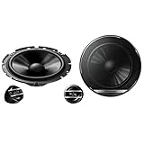 Pioneer Auto 2-Wege Lautsprecher/Boxen Kompo TS-G170c -170mm/17cm - 300 Watt, schwarz