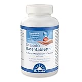 Dr. Jacob's Basentabletten | Mineralstoffe Kalium, Calcium, Magnesium, Vitamine C und D | wenig Natrium, reich an Kalium | für Muskeln, Blutdruck¹ und Knochen² | 250 Tabletten