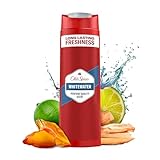 Old Spice Whitewater 3-in-1 Duschgel & Shampoo für Männer (250 ml), Körper-Haar-Gesichtsreinigung Männer, lang anhaltend Frisch, Zitrone, Sandelholz und Amber