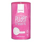 Xucker Puderxucker Erythrit - kalorienfreier Zuckerersatz als vegane & zahnfreundliche Puderzucker Alternative zum Kochen & Backen I Erythritol zuckerfrei (1)