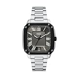 Fossil Herren Analog Quarz Uhr mit Edelstahl Armband FS6122