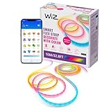 WiZ Tunable White and Color Neon Flex Lightstrip 10m, LED Streifen mit 16 Mio. Farben oder warm- bis kaltweißem dimmbarem Licht, smarte Lichtsteuerung über WLAN per Stimme/App