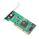 Vikye PCI-Grafikkarte, 8 MB 32-Bit-VGA-Karte, Computer-Multi-Display, Passend für ATI Rage XL, 32-Bit-PCI-VGA-Grafikkarte, Zwei Kerben, Kompatibel mit 64-Bit-PCI-X-Steckplatz