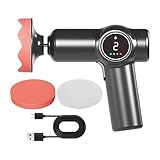 Kabelfreies Auto-Polither-Kit, tragbare Poliermaschine, kabelfreies 2-Gang-Werkzeug, 17,8 x 4,5 cm, Sur-Face-Shine-Enhancer, einfach zu bedienen, ideal für Details, Metall, Möbel, Glas, LKW, RV