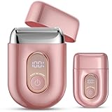 Rasierer Damen, [2025 Neu] 3D-Triple-Klingen Intimrasierer für Frauen, Gesichtshaarentferner für Frauen,Damenrasierer Elektrisch Nass-Trockenrasierer Trimmer Damen – Für Bikinizone, Achseln, Beine