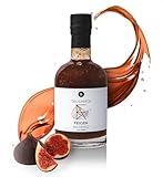 Deligreece Feigen Balsamico Essig | Traditionell hergestellter Balsamico von Kreta | Natürlicher und vielseitiger Balsamico mit frischen Feigen | Handgemachter Weißweinessig aus Griechenland (250ml)