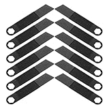 UPKOCH 12 Stück Edelstahl Feuerstarter mit Schabern Kompakt für Camping Wandern und Outdoor Notfälle