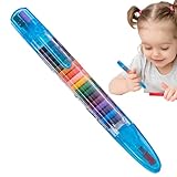 Stifte zum Malen auf Ölbasis, Kunststifte zum Zeichnen, Ölpastell, 4 Stück, sichere Farbmarkierung, Ölpastell, 20 Farben, geruchsneutrale Wachsmalstifte, Set für Meer